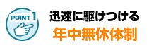 東京・千代田区の鍵トラブルに年中無休で対応します